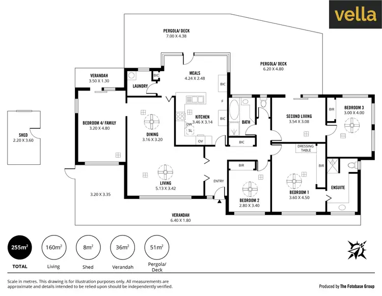 Floorplan of Homely house listing, 3 Kantilla Drive, Athelstone SA 5076