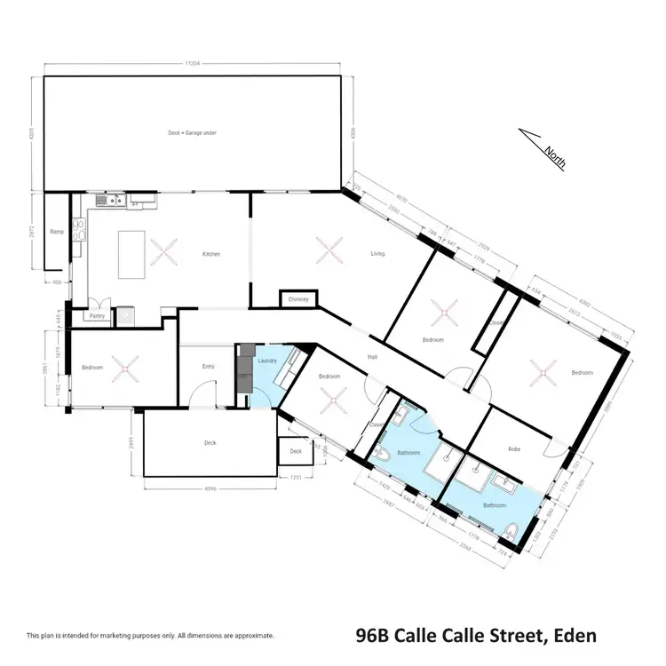 Floorplan of Homely house listing, 96B Calle Calle Street, Eden NSW 2551