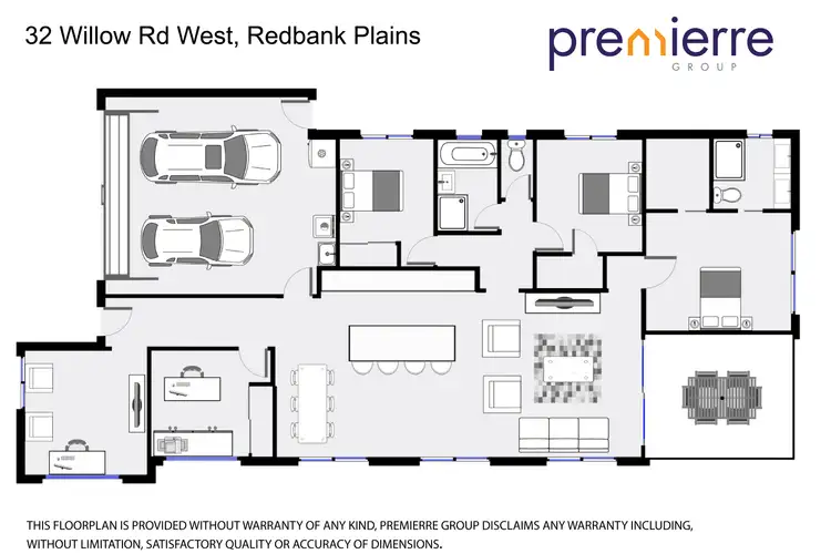 Floorplan of Homely house listing, 32 Willow Road West, Redbank Plains QLD 4301