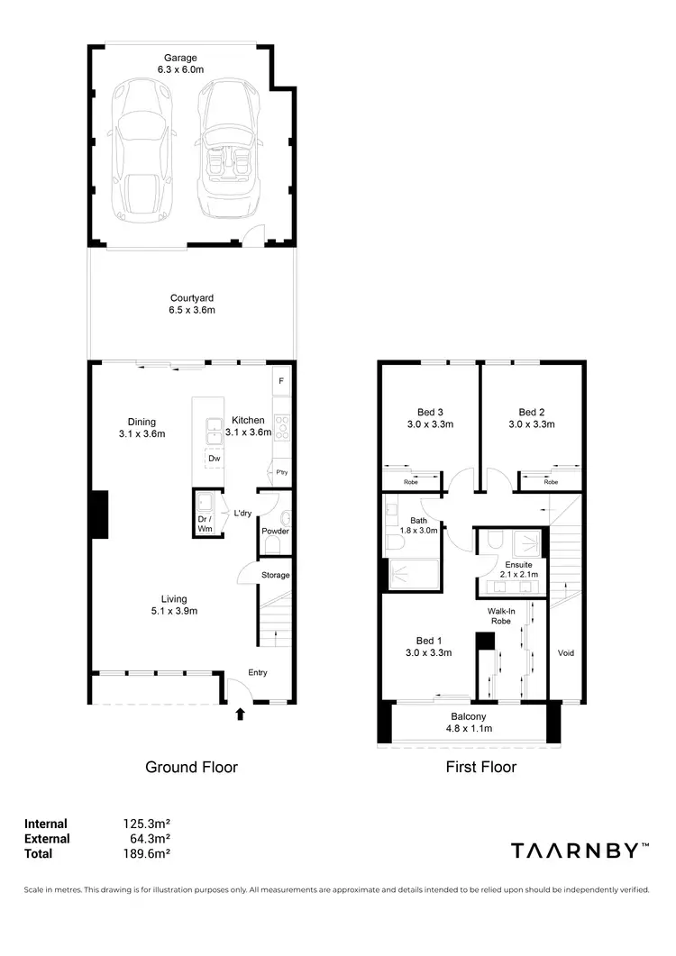 Floorplan of Homely townhouse listing, 4 Banksia Street, Glenside SA 5065