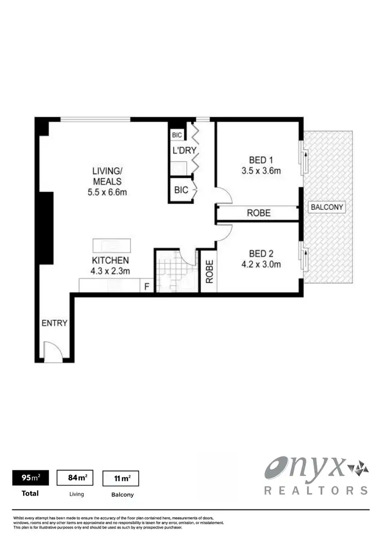 Floorplan of Homely unit listing, 3/30 Metro Parade, Mawson Lakes SA 5095