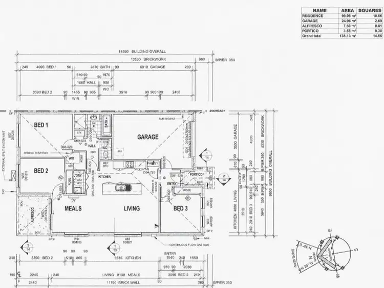 Floorplan of Homely townhouse listing, 2/110 Greta Drive, Hamilton Valley NSW 2641