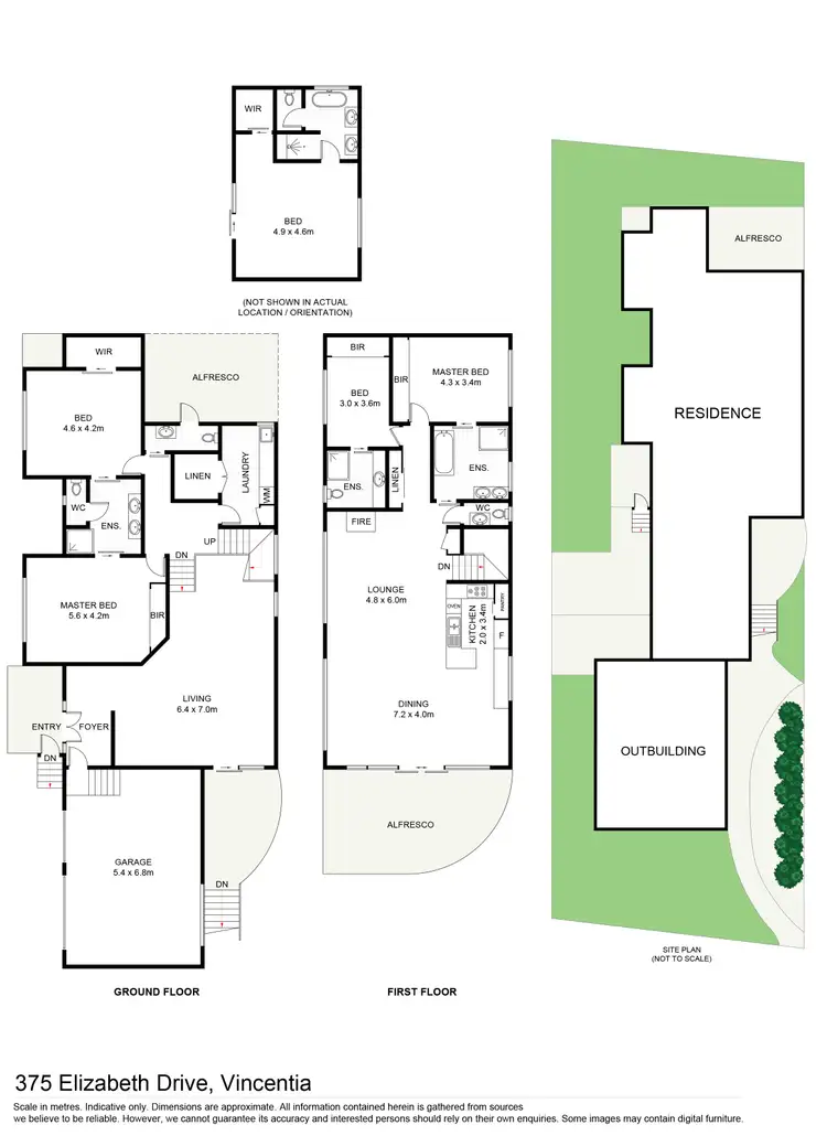 Floorplan of Homely house listing, 375 Elizabeth Drive, Vincentia NSW 2540