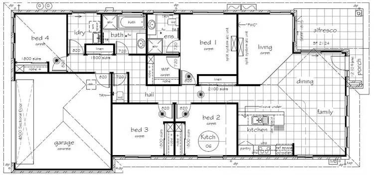 Floorplan of Homely house listing, 10 Robert Drive, Pimpama QLD 4209