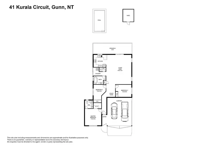 Floorplan of Homely house listing, 41 Kurala Circuit, Gunn NT 832
