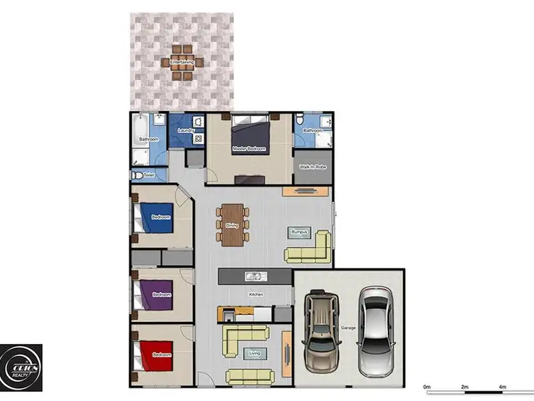 Floorplan of Homely house listing, 41 Palma Rosa Drive, Wulkuraka QLD 4305