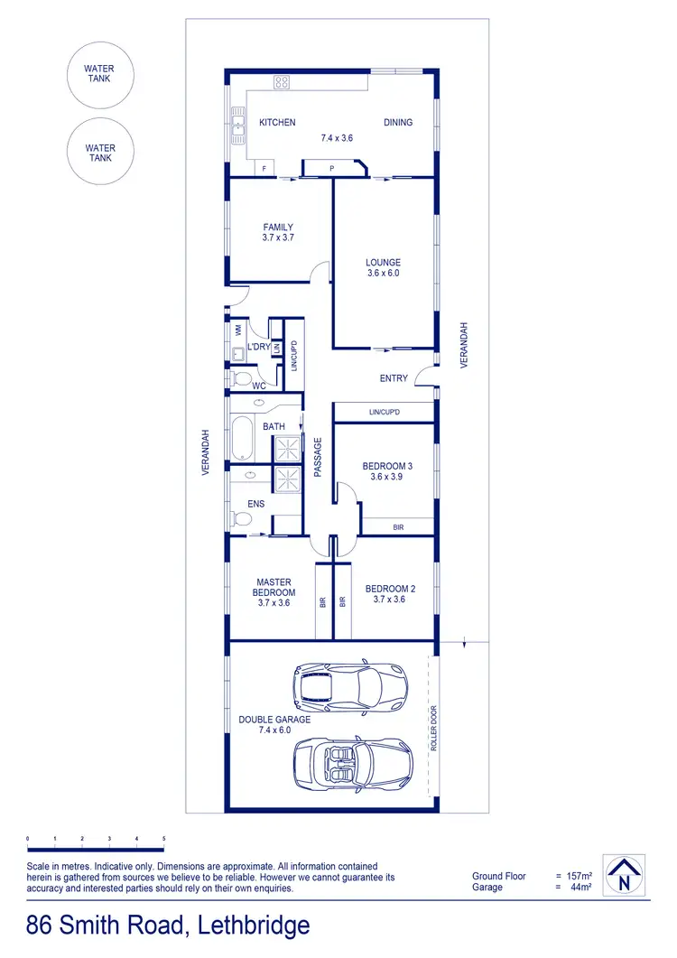 Floorplan of Homely house listing, 86 Smith Road, Lethbridge VIC 3332