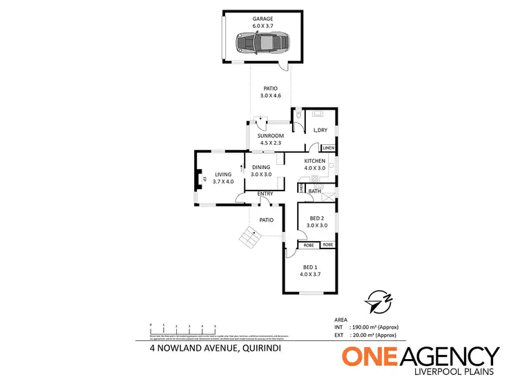 Floorplan of Homely house listing, 4 Nowland Avenue, Quirindi NSW 2343