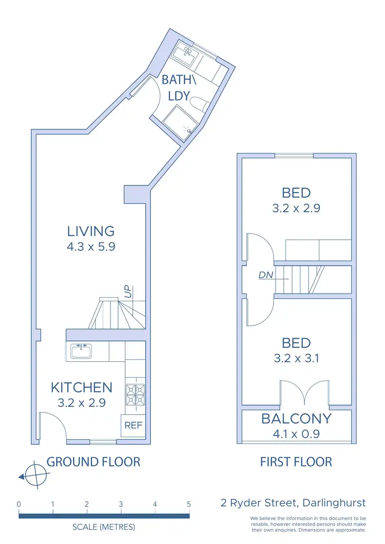 Floorplan of Homely terrace listing, 2 Ryder Street, Darlinghurst NSW 2010