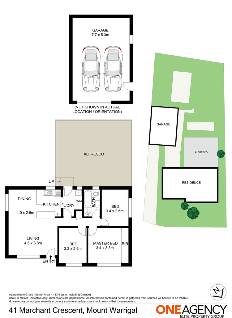 Floorplan of Homely house listing, 41 Marchant Crescent, Mount Warrigal NSW 2528