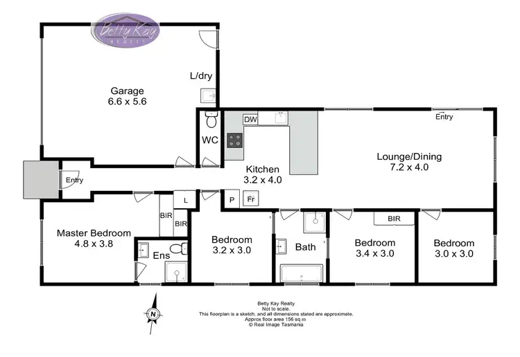 Floorplan of Homely house listing, 7 Leedery Street, Smithton, Smithton TAS 7330