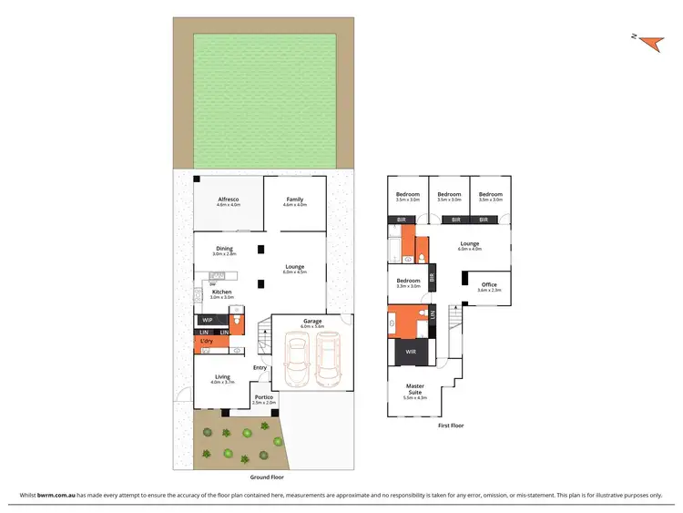 Floorplan of Homely house listing, 6 Cornflower Way, Mount Duneed VIC 3217
