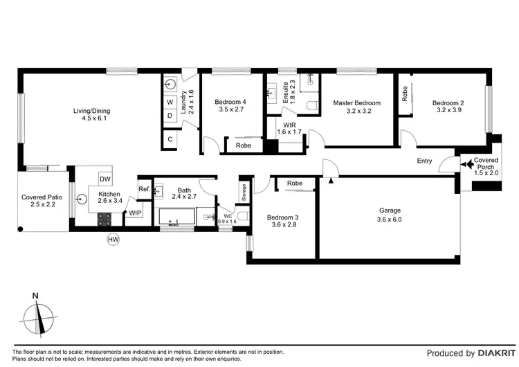 Floorplan of Homely house listing, 18 Vanburn Road, Truganina VIC 3029