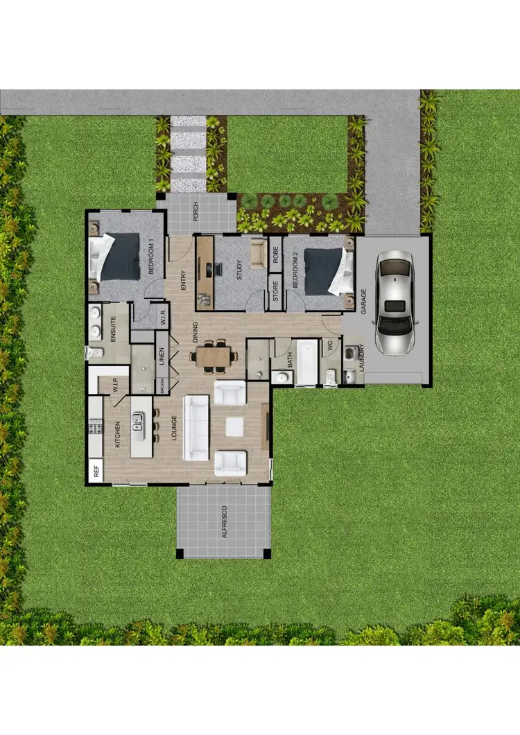 Floorplan of Homely house listing, 143 HIGH STREET, Russell Island QLD 4184