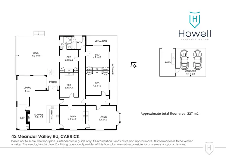 Floorplan of Homely house listing, 42A Meander Valley Road, Carrick TAS 7291