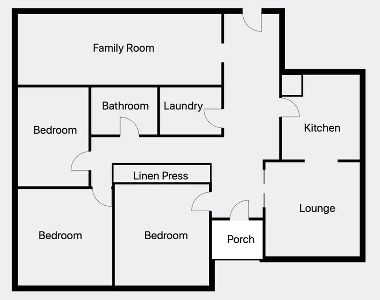 Floorplan of Homely house listing, 4 LIVINGSTON STREET, Jeparit VIC 3423