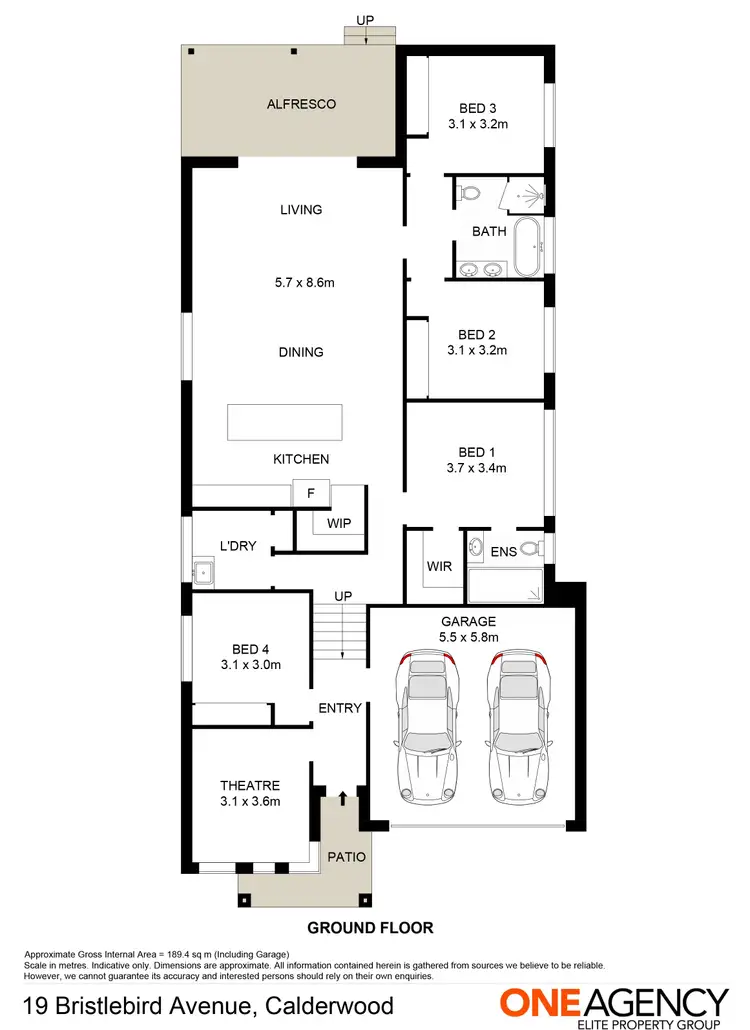Floorplan of Homely house listing, 19 Bristlebird Drive, Calderwood NSW 2527