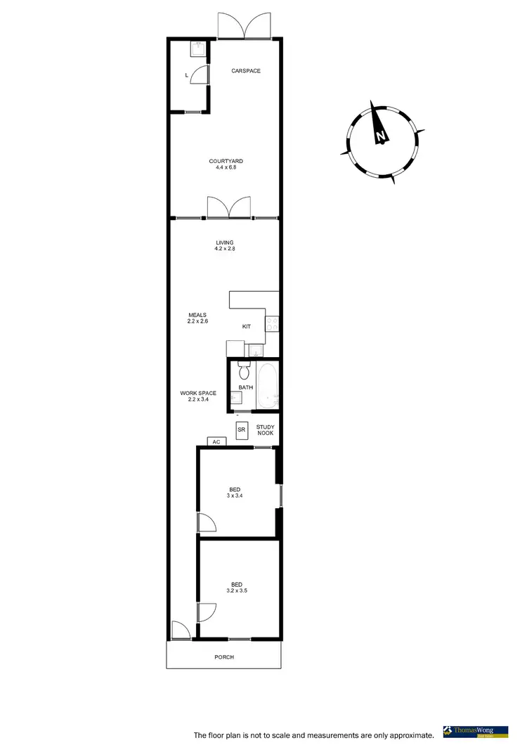 Floorplan of Homely house listing, 182 Easey Street, Collingwood VIC 3066