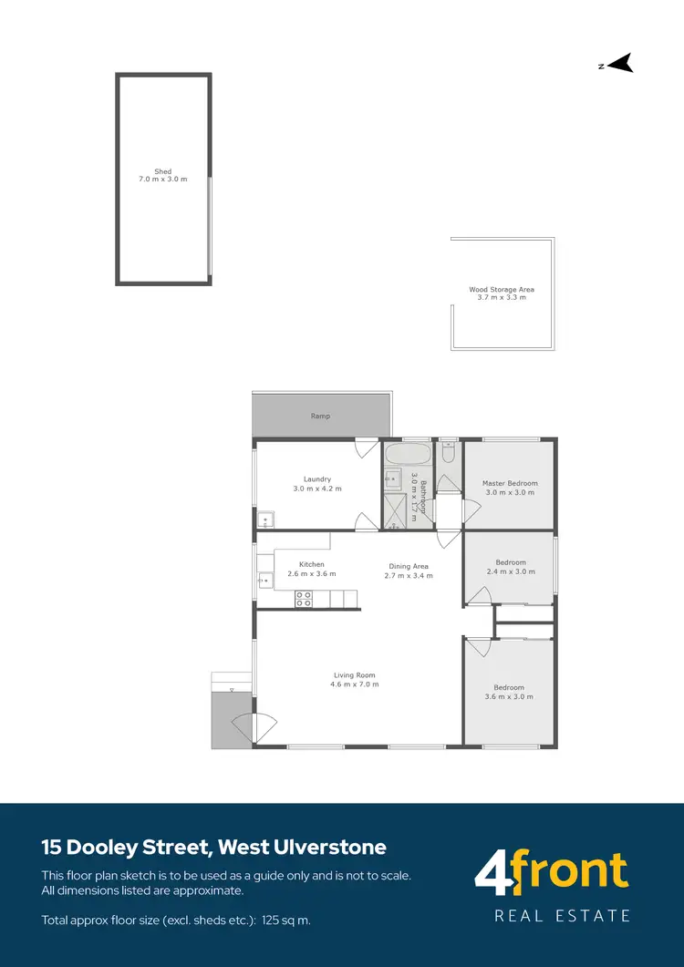 Floorplan of Homely house listing, 15 Dooley Street, West Ulverstone TAS 7315