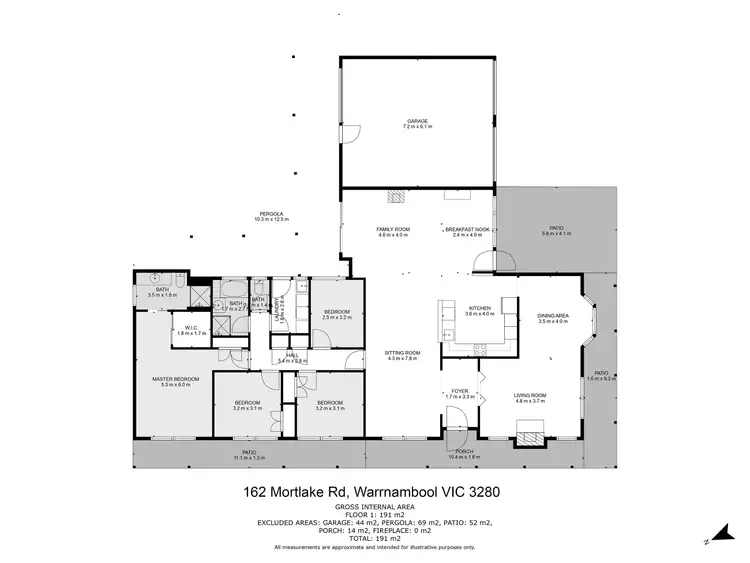 Floorplan of Homely house listing, 162 Mortlake Road, Warrnambool VIC 3280