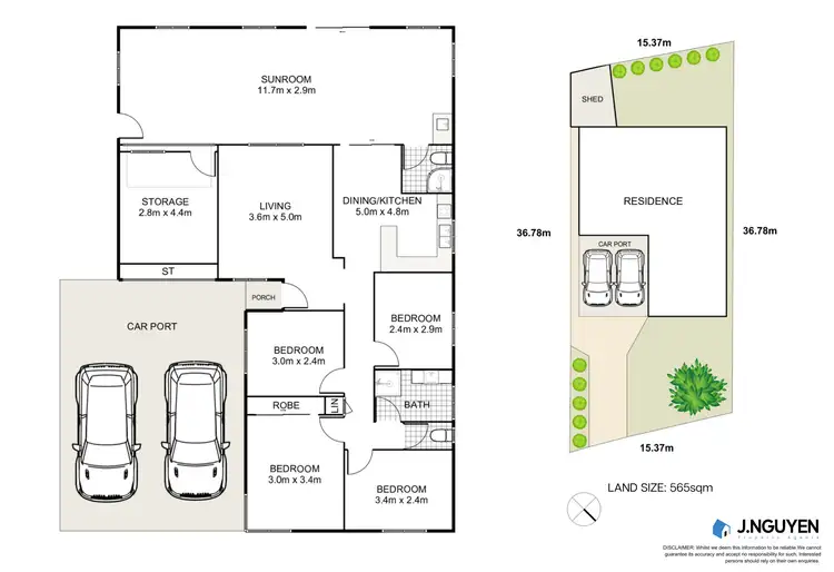 Floorplan of Homely house listing, 3 McKell Close, Bonnyrigg NSW 2177