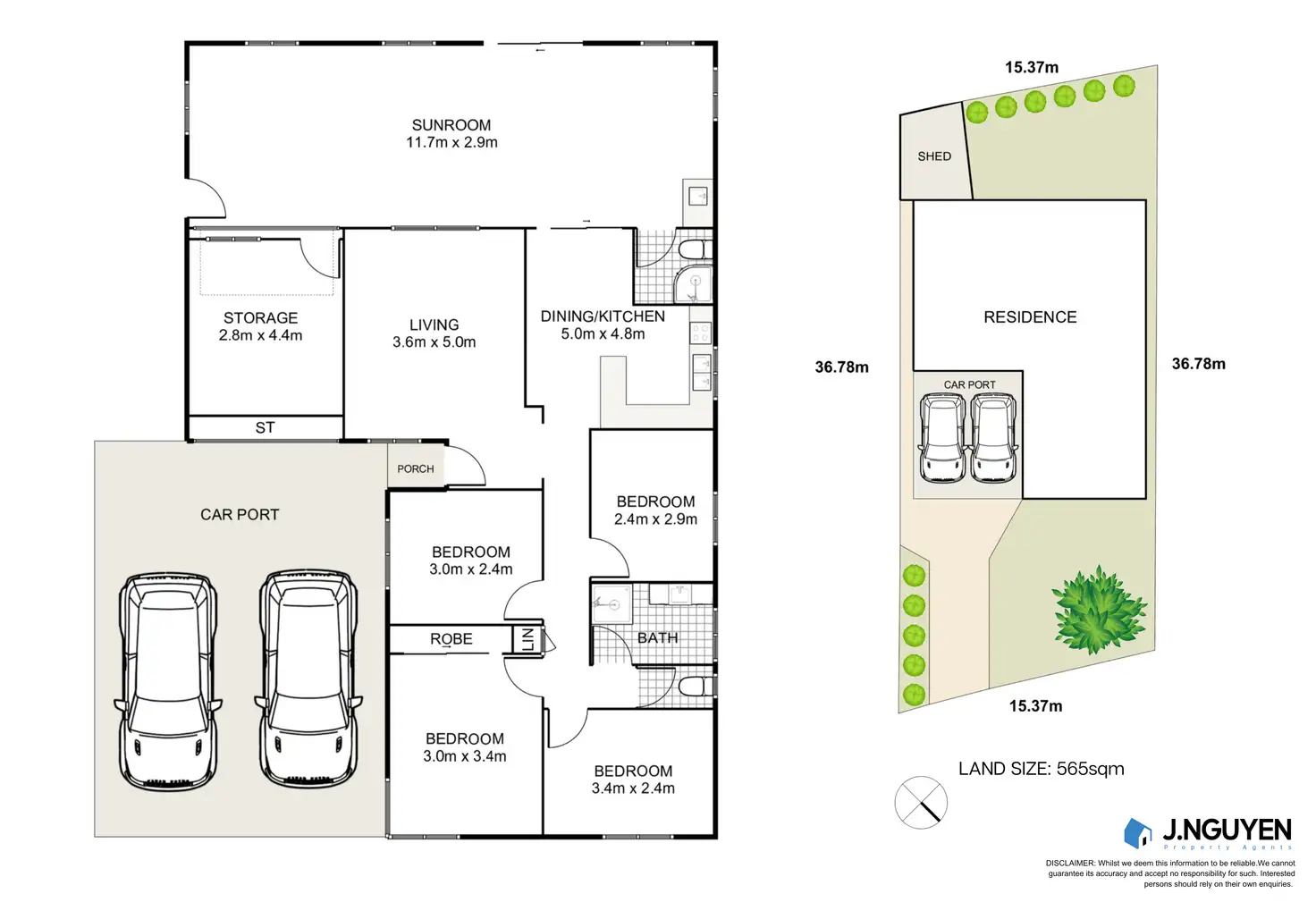 Floorplan of Homely house listing, 3 McKell Close, Bonnyrigg NSW 2177