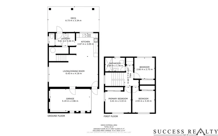 Floorplan of Homely unit listing, 1/3 Prospect Street, North Toowoomba QLD 4350
