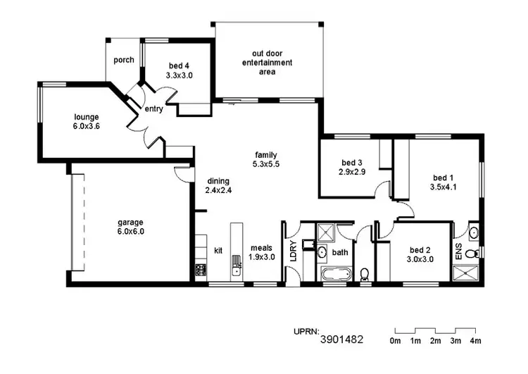 Floorplan of Homely house listing, Address available on request
