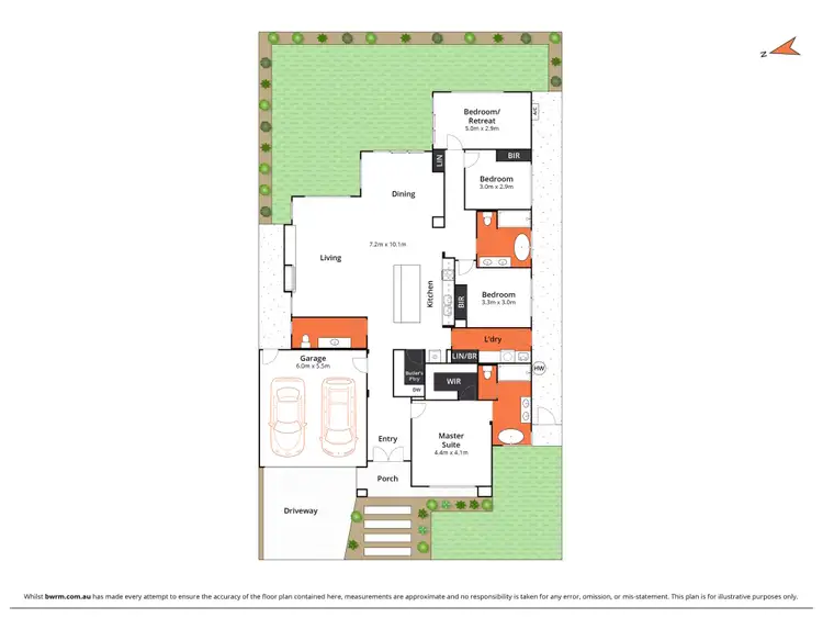 Floorplan of Homely house listing, 6 Pollen Street, Mount Duneed VIC 3217