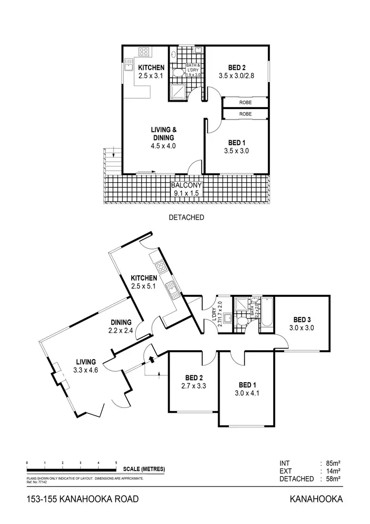 Floorplan of Homely house listing, 153-155 Kanahooka Road, Kanahooka NSW 2530