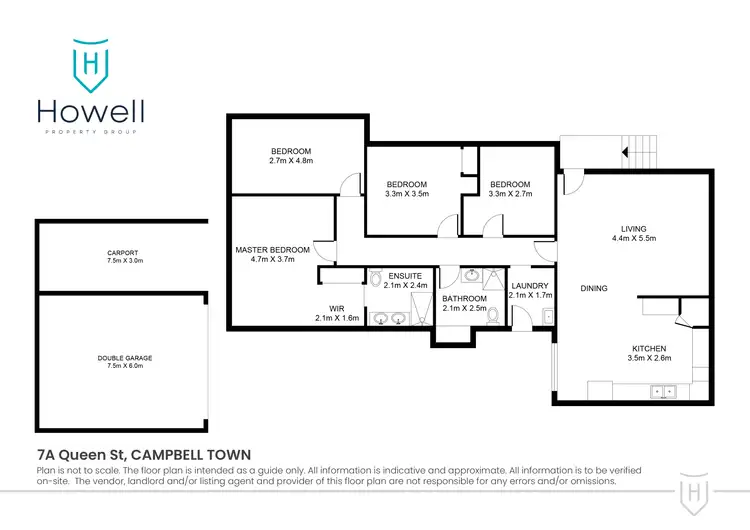 Floorplan of Homely house listing, 7A Queen Street, Campbell Town TAS 7210