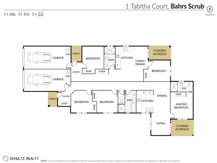 Floorplan of Homely house listing, 1 Tabitha Court, Bahrs Scrub QLD 4207