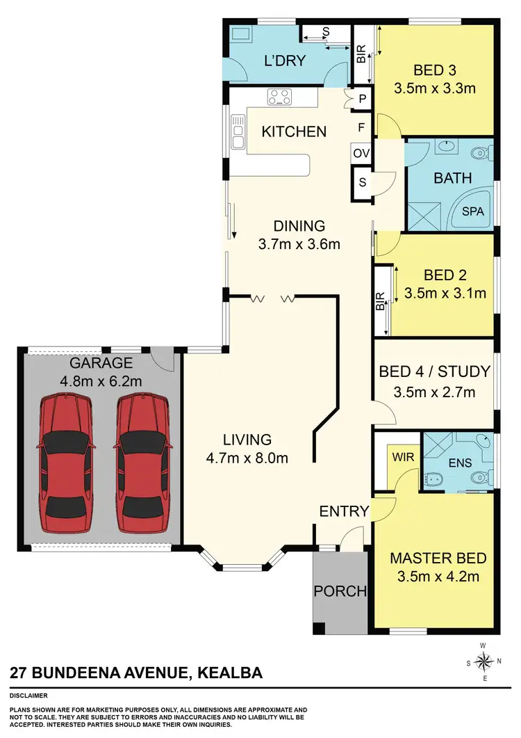 Floorplan of Homely house listing, 27 Bundeena Avenue, Kealba VIC 3021