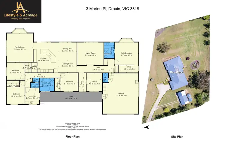 Floorplan of Homely house listing, 3 Marion Place, Drouin VIC 3818