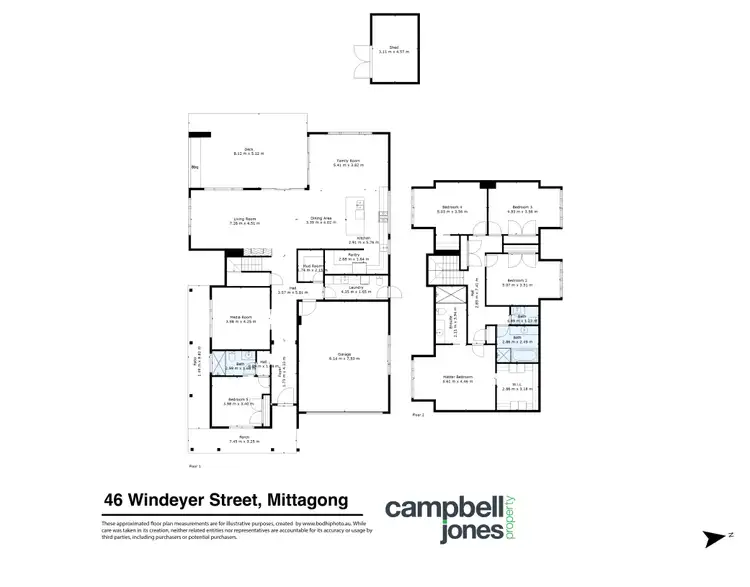 Floorplan of Homely house listing, 46 Windeyer Street, Renwick NSW 2575