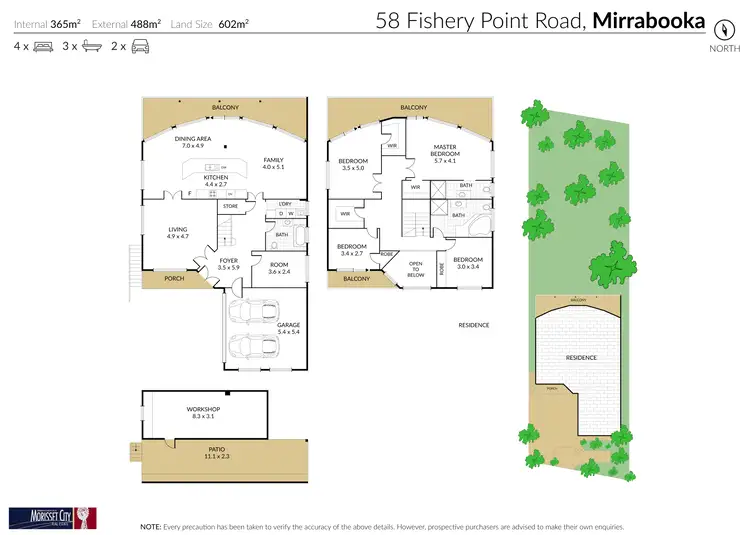 Floorplan of Homely house listing, 58 Fishery Point Road, Mirrabooka NSW 2264