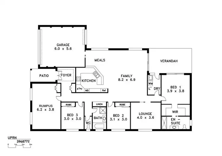 Floorplan of Homely house listing, Address available on request
