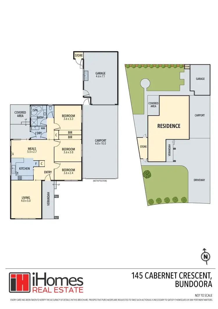 Floorplan of Homely house listing, 145 Cabernet Crescent, Bundoora VIC 3083