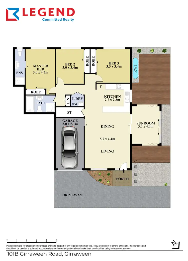 Floorplan of Homely house listing, 101B Girraween Road, Girraween NSW 2145