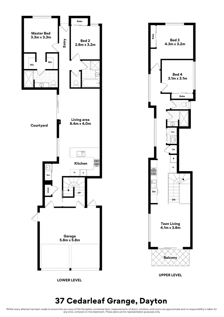 Floorplan of Homely house listing, 37 Cedarleaf Grange, Dayton WA 6055
