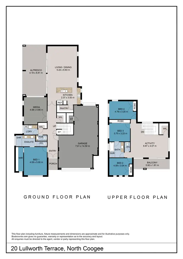 Floorplan of Homely house listing, 20 Lullworth Terrace, North Coogee WA 6163