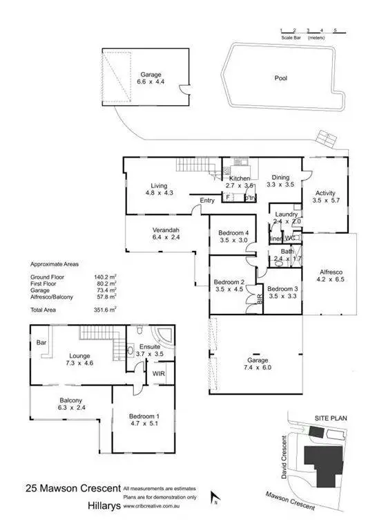 Floorplan of Homely house listing, 25 Mawson Crescent, Hillarys WA 6025