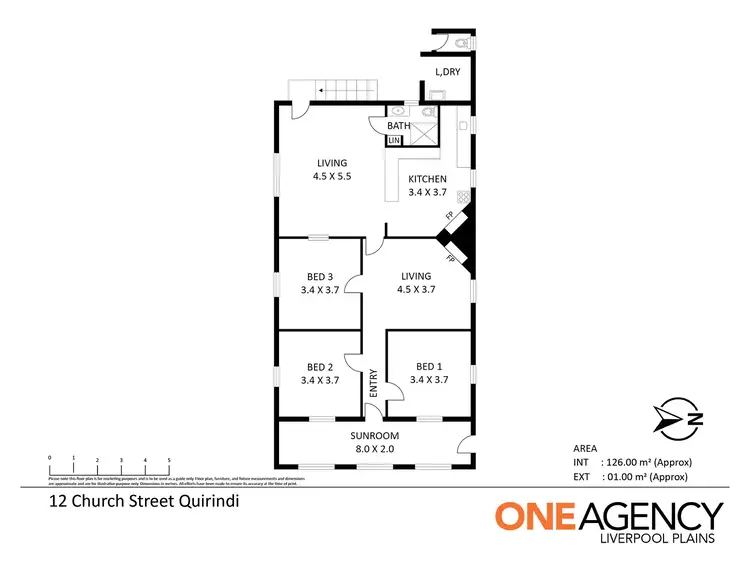 Floorplan of Homely house listing, 12 Church Avenue, Quirindi NSW 2343
