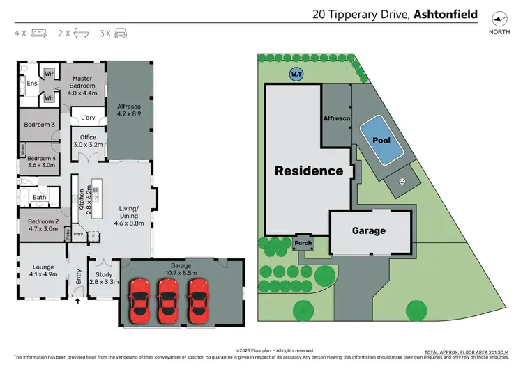 Floorplan of Homely house listing, 20 Tipperary Drive, Ashtonfield NSW 2323