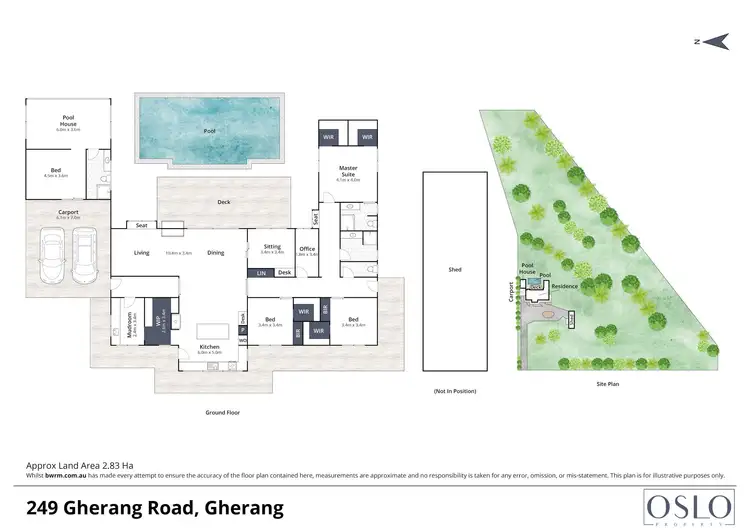Floorplan of Homely house listing, 249 Gherang Road, Gherang VIC 3240