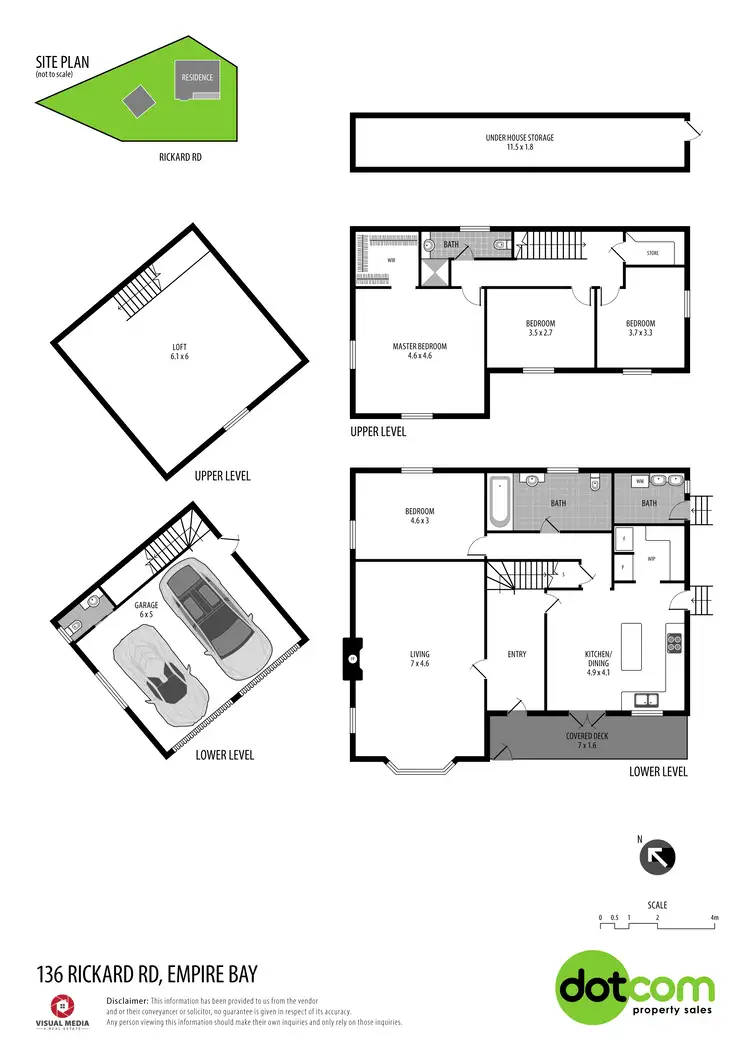 Floorplan of Homely house listing, 136 Rickard Road, Empire Bay NSW 2257