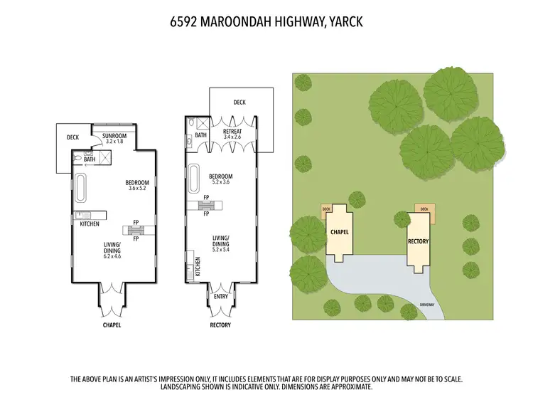 Floorplan of Homely house listing, 6592 Maroondah Highway, Yarck VIC 3719