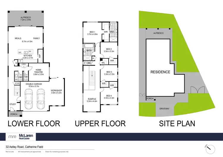 Floorplan of Homely house listing, 32 Astley Road, Catherine Field NSW 2557