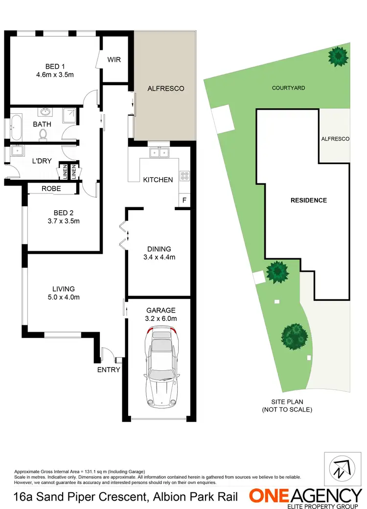 Floorplan of Homely house listing, 16A Sandpiper Close, Albion Park Rail NSW 2527