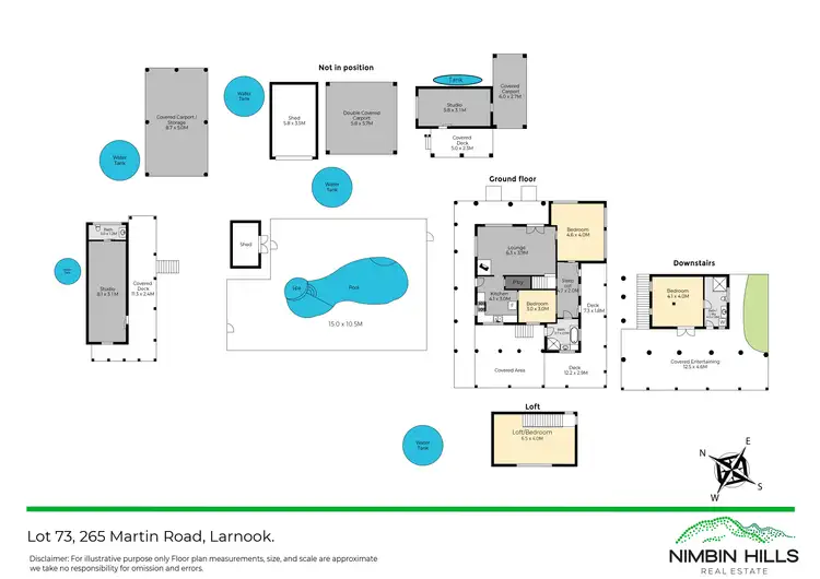 Floorplan of Homely rural property listing, 73/265 Martin Road, Larnook NSW 2480